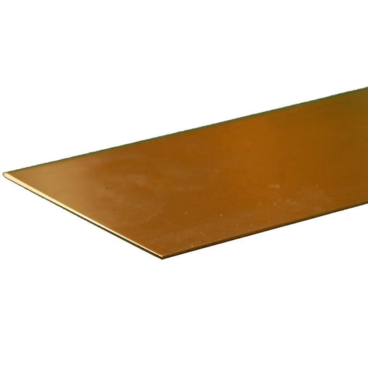 Image of Brass Strip: 0.025 Thick x 2 Wide x 12 Long