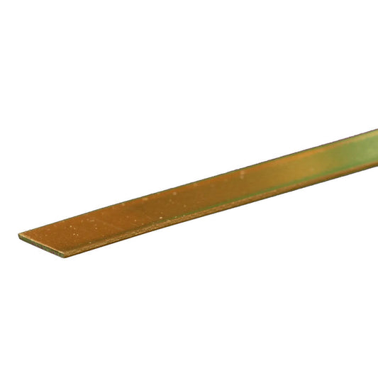 Image of Brass Strip: 0.032 Thick x 1/2 Wide x 12 Long