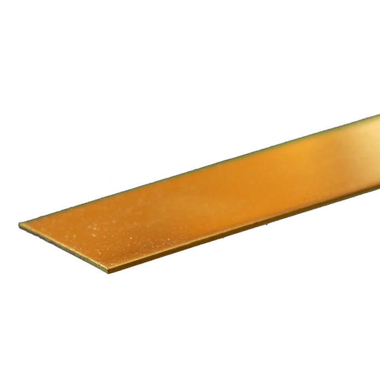 Image of Brass Strip: 0.032 Thick x 1 Wide x 12 Long