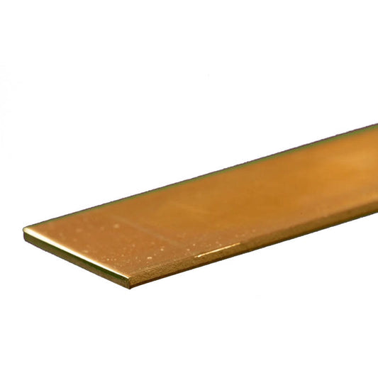 Image of Brass Strip: 0.064 Thick x 1 Wide x 12 Long