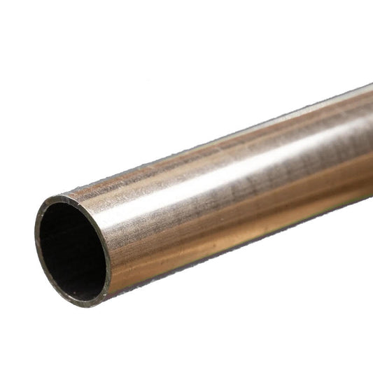 Image of Round Aluminum Tube: 1/2 OD x 0.029 Wall x 12 Long