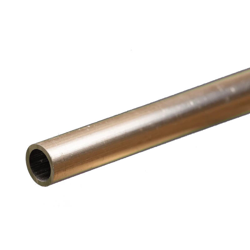 Image of Round Aluminum Tube: 5/16 OD x 0.035 Wall x 12 Long