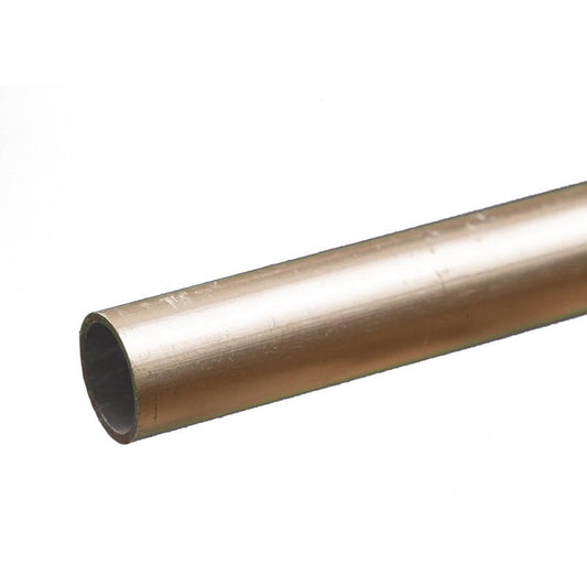 Image of Round Aluminum Tube: 7/16 OD x 0.035 Wall x 12 Long