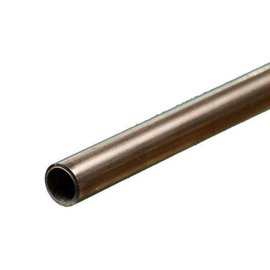 Image of Round Stainless Steel Tube: 5/16 OD x 22 Gauge x 12 Long