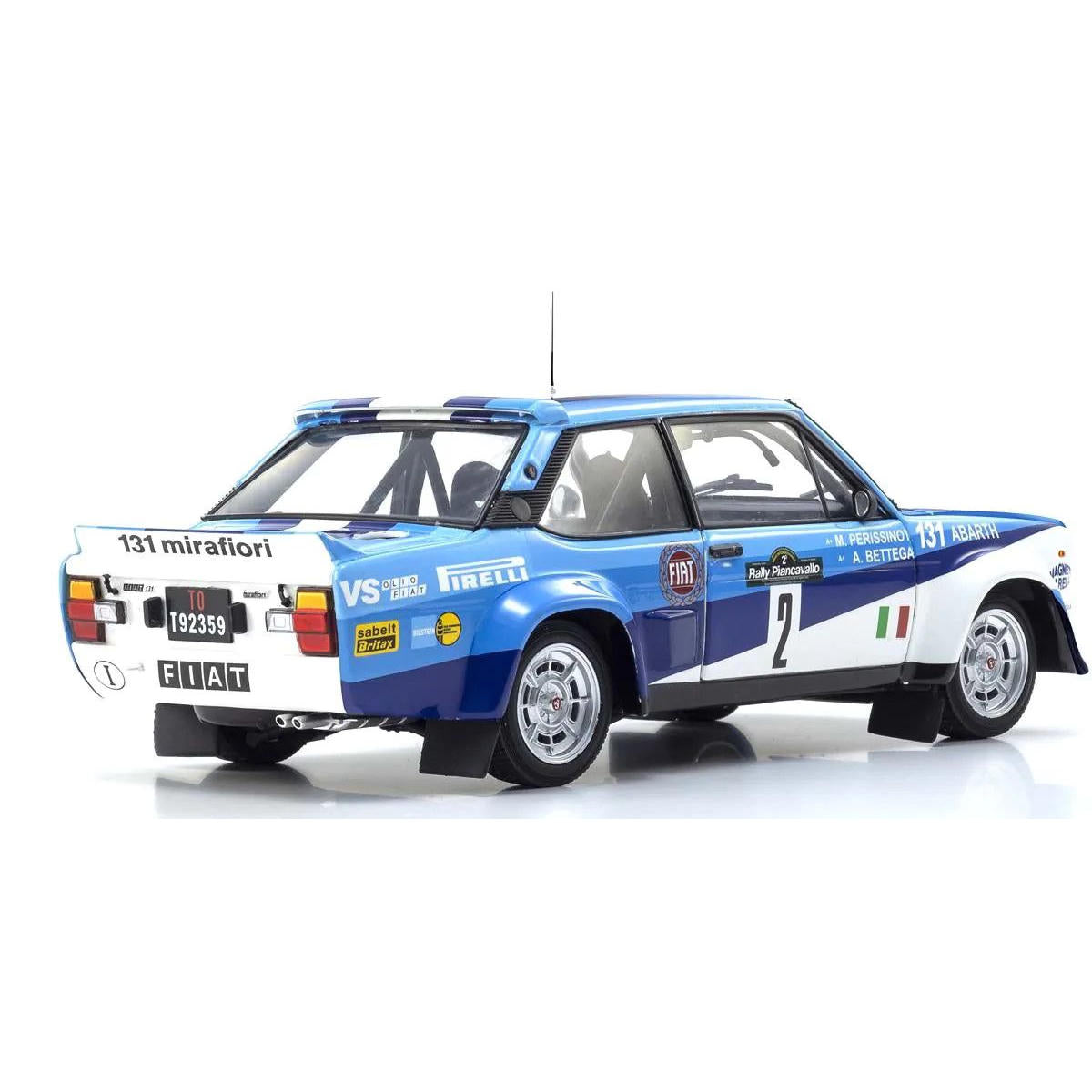 Image of 1/18 Scale Fiat 131 Abarth 1981 Pian Cavallo #2 Model