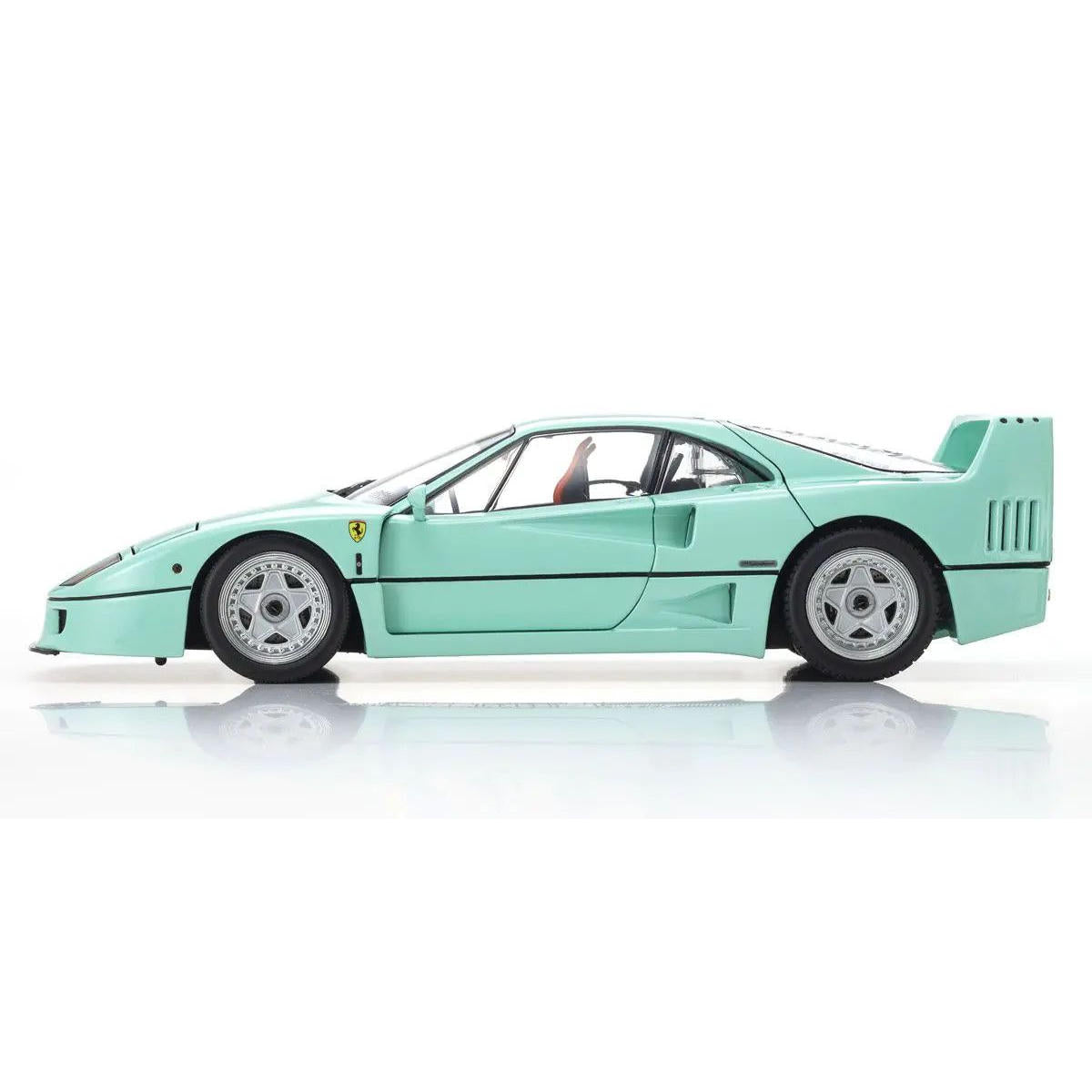 Image of 1/18 Ferrari F40 Diecast Model, Mint Green