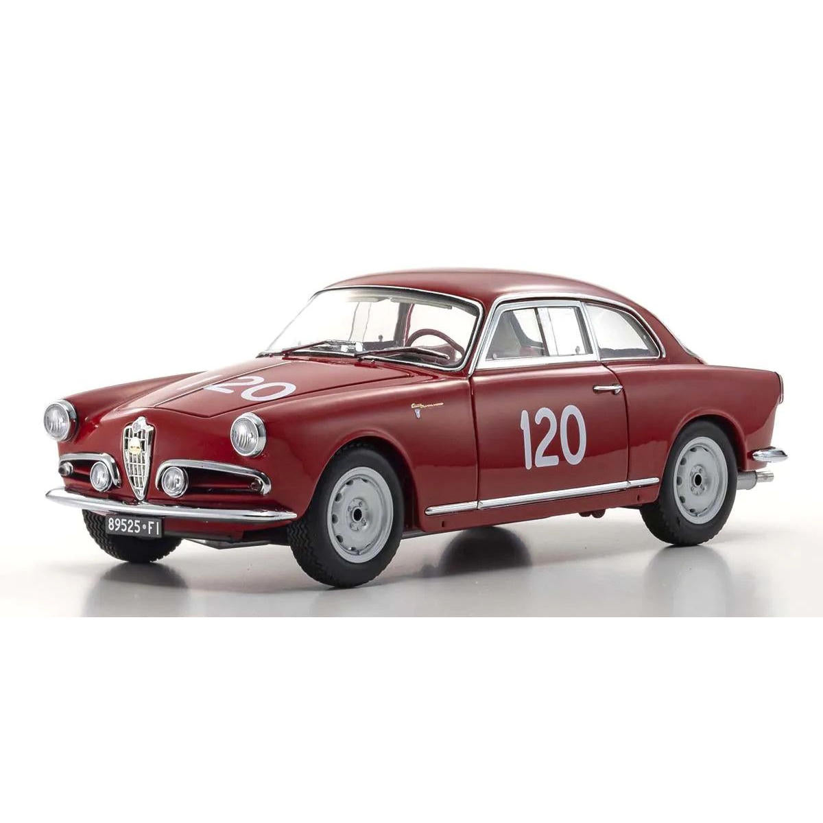 Image of 1/18 Scale Alfa Romeo Giulietta SV Mille Miglia 1956