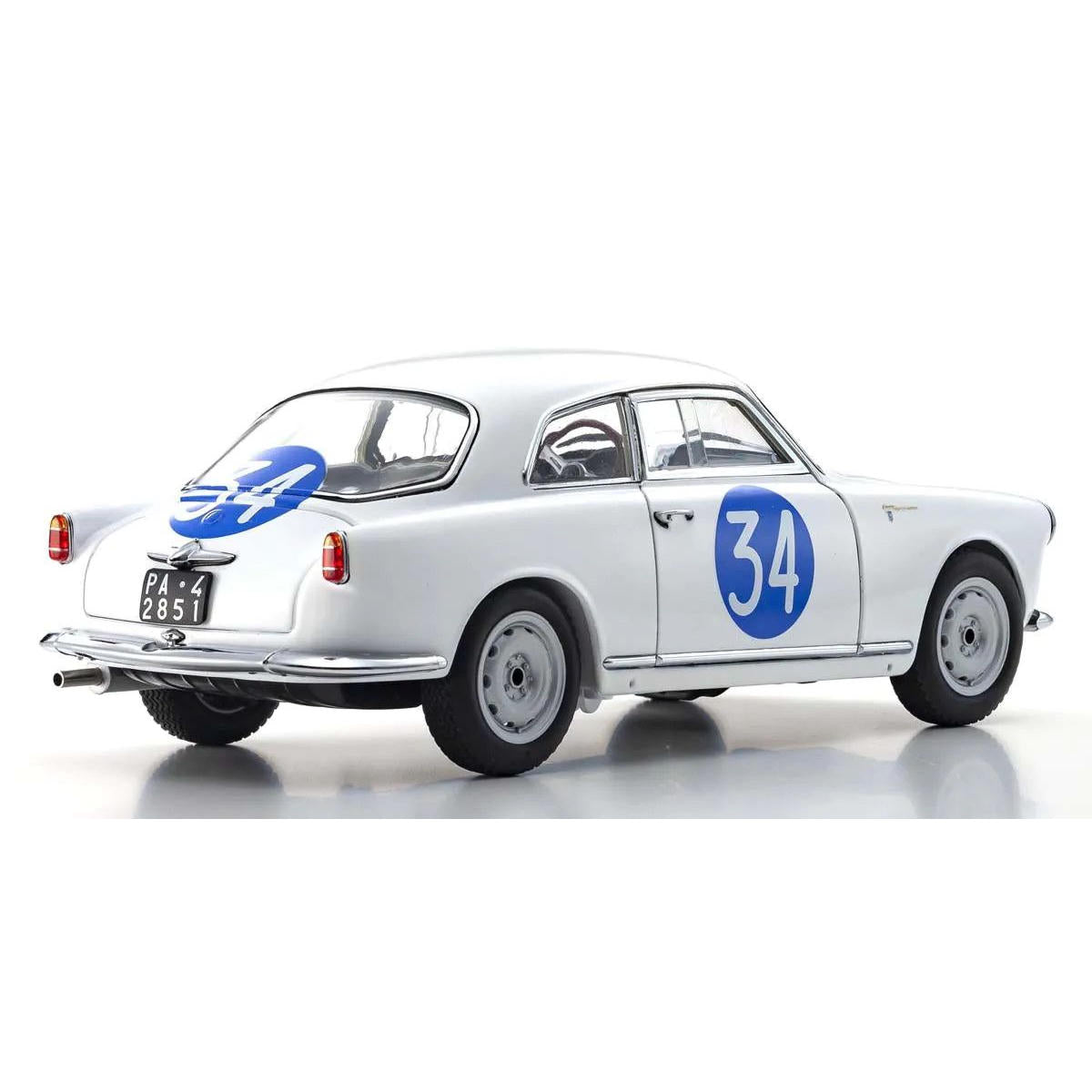Image of 1/18 Scale Alfa Romeo Giulietta SV Targa Florio #34