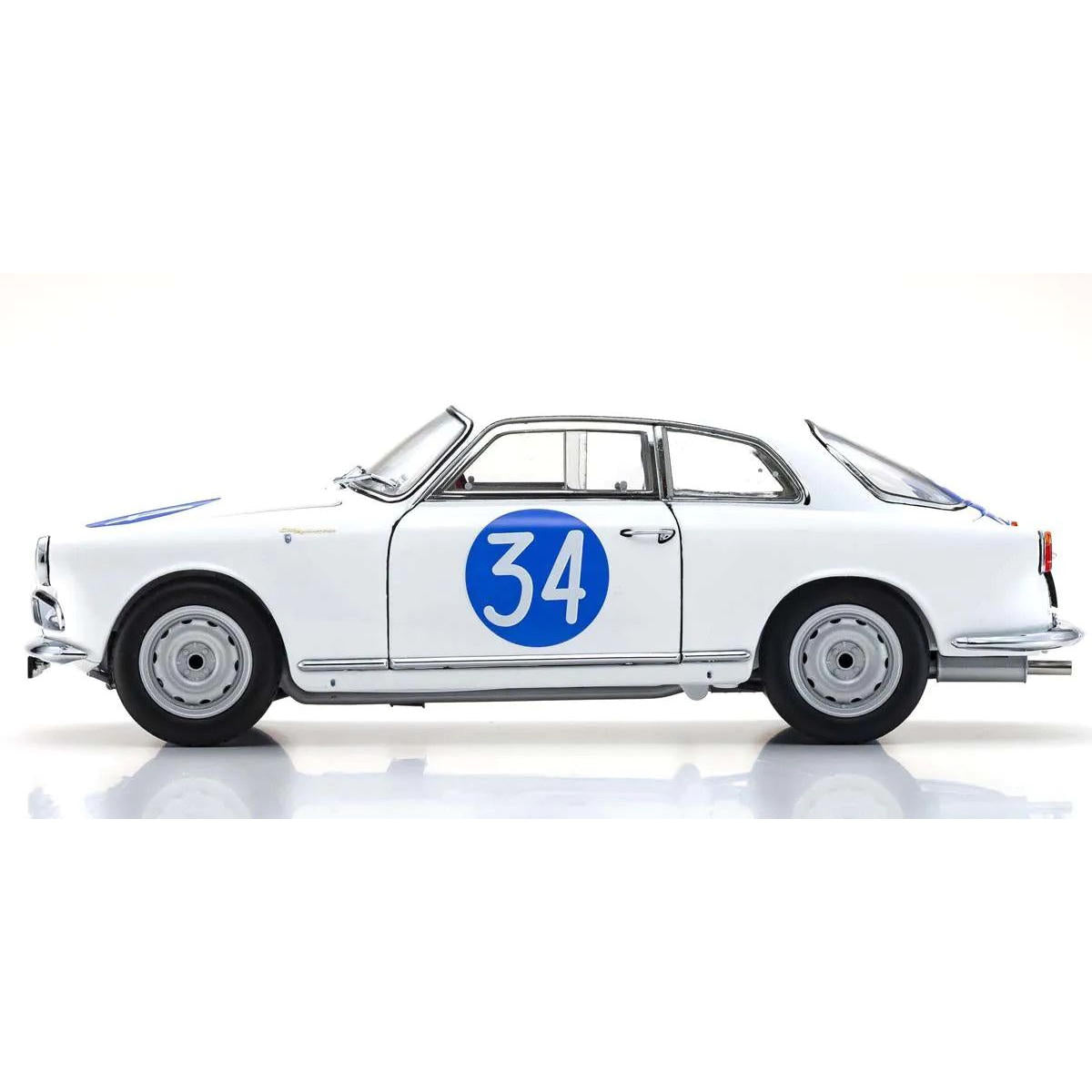 Image of 1/18 Scale Alfa Romeo Giulietta SV Targa Florio #34