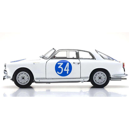 Image of 1/18 Scale Alfa Romeo Giulietta SV Targa Florio #34