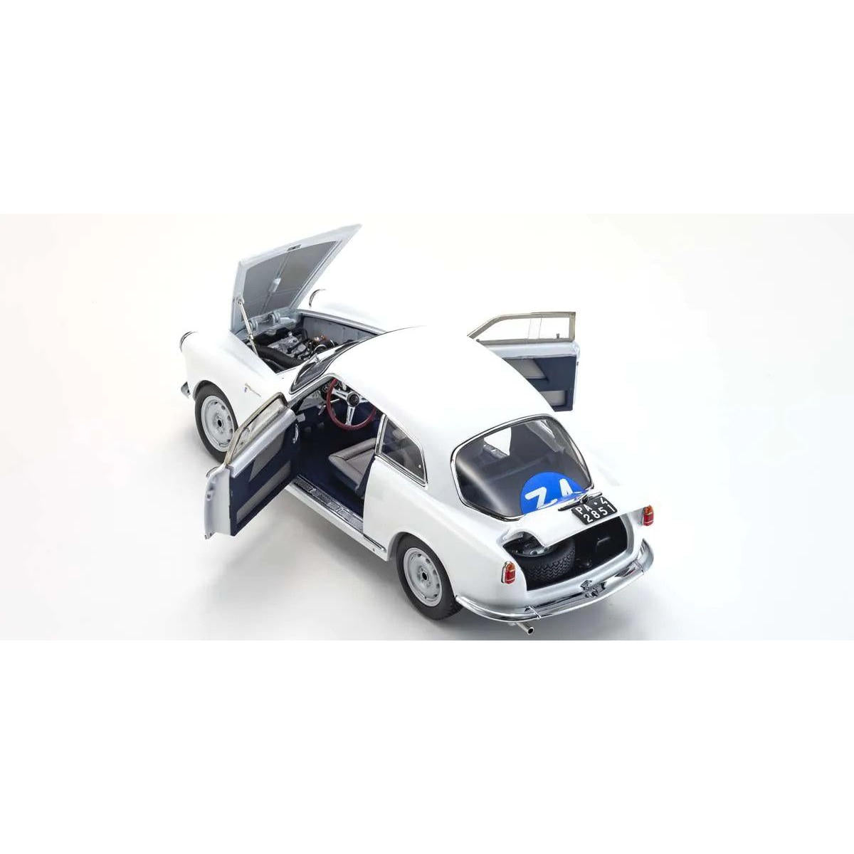 Image of 1/18 Scale Alfa Romeo Giulietta SV Targa Florio #34