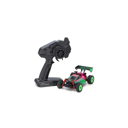Image of Mini-Z 4WD Inferno MP9 Buggy Readyset Pink/Green