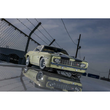 Image of FAZER Mk2 1969 Chevrolet Camaro Z28 1/10 4WD touring car w/Frost Green Body