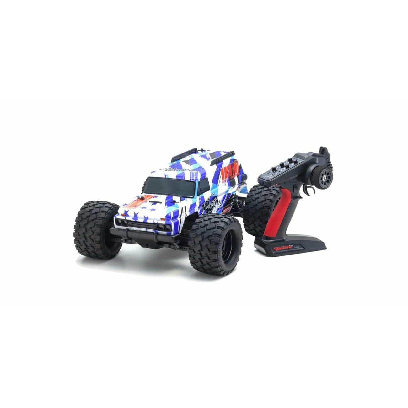 Image of Kyosho 1/10th Blue 1980 Mad Wagon RTR Brushless 4WD Monster Truck KYO34701T2