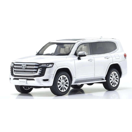 Image of Kyosho Original Diecast 1/43 Toyota LandCruiser ZX White