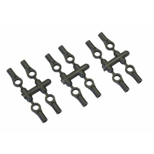 Image of Kyosho 5.8mm Hard Rod End Ball Cups (12pcs) KYOLA43H