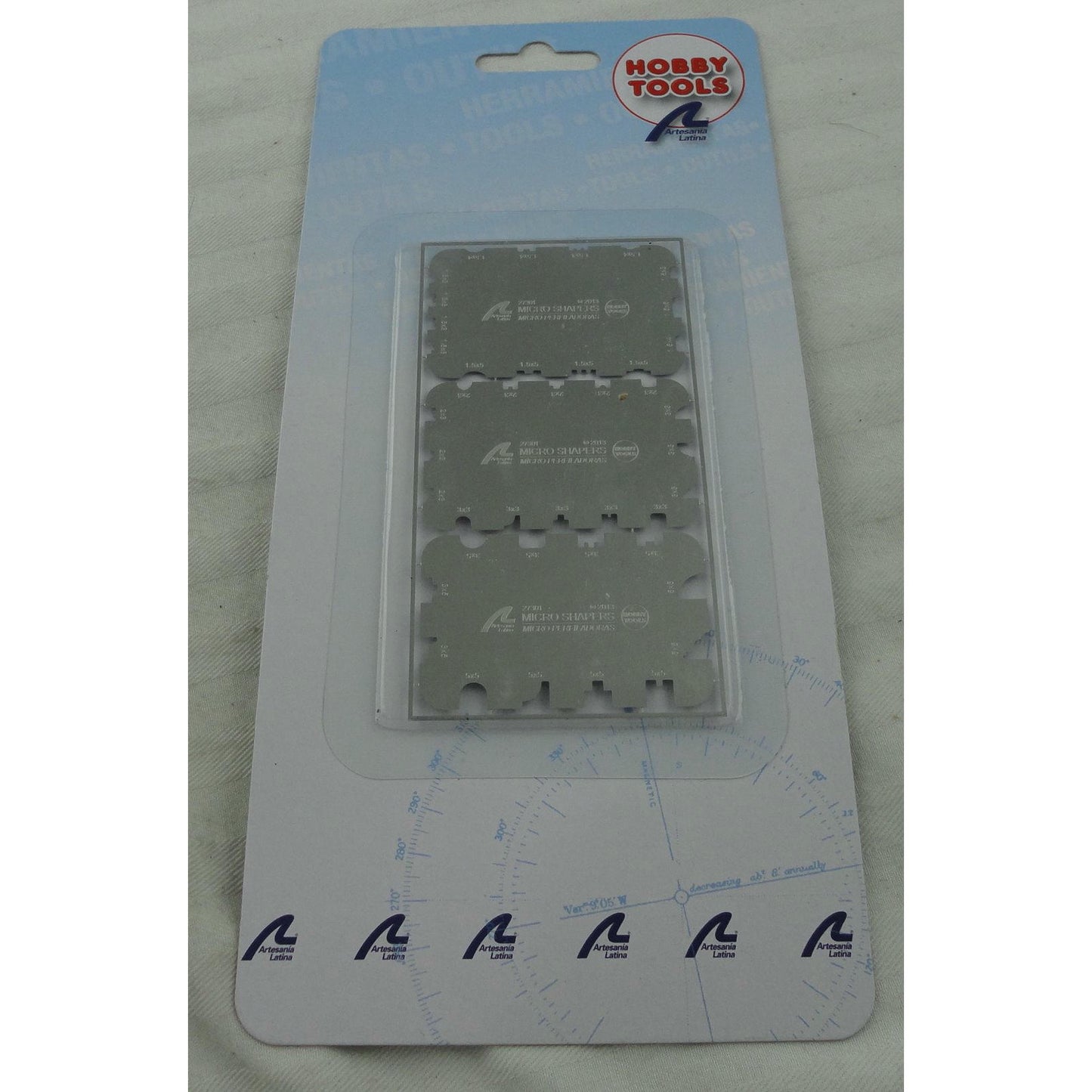Image of Artesania Latina Modeller's Wood Trim Shaper Set B/#2 LAT27300 (for up to 5x5mm)