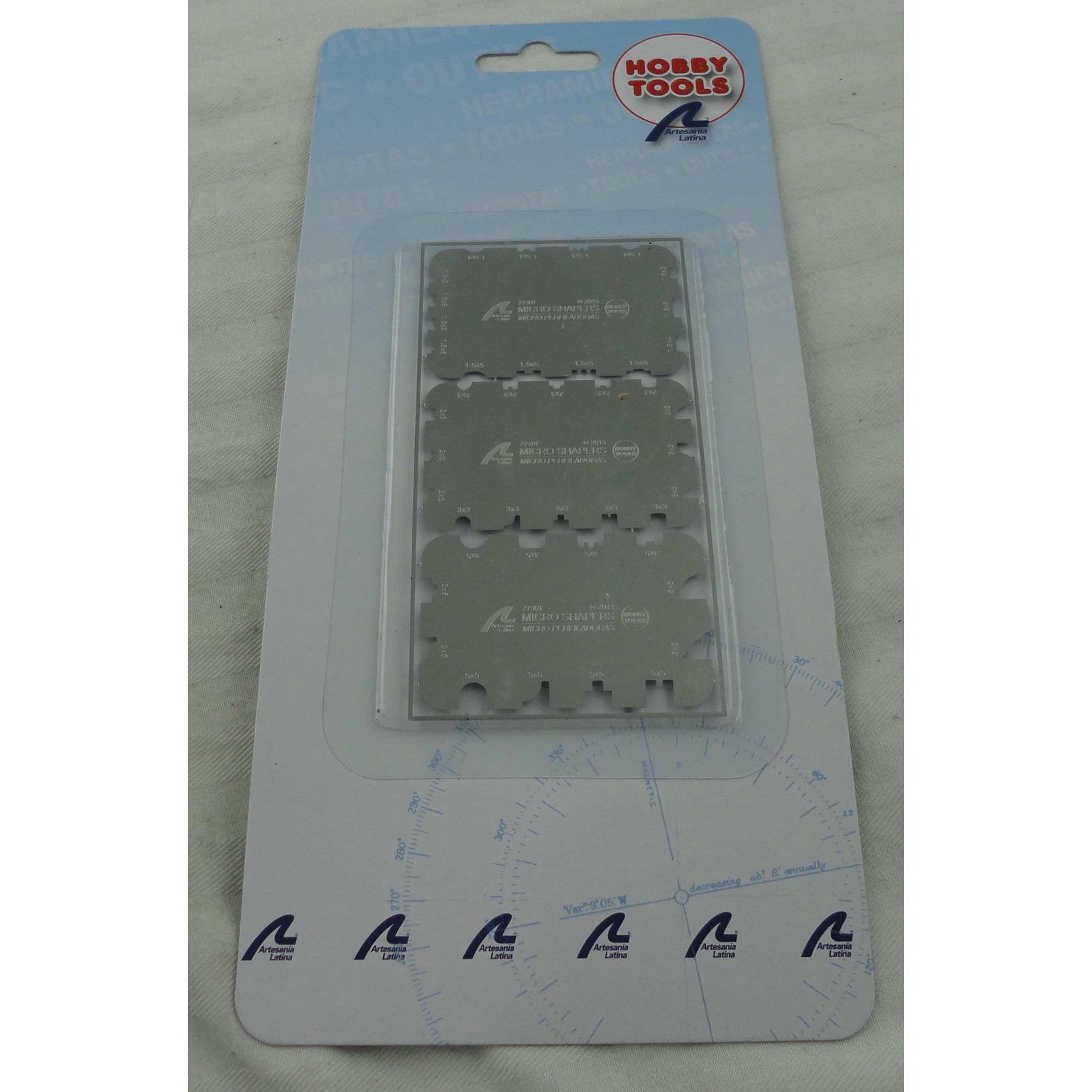Image of Artesania Latina Modeller's Wood Trim Shaper Set B/#2 LAT27300 (for up to 5x5mm)