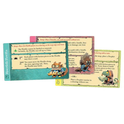 Image of ROOT Board Game: Riverfolk Hirelings Expansion by Leder Games LED01021