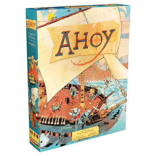 Image of Ahoy - A Board Game of Seafaring & Smuggling Leder Games LED05000