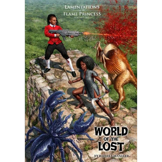 Lamentations of the Flame Princess: World of The Lost - RPG Book