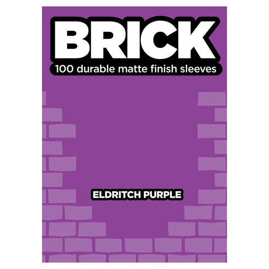 Image of Eldritch Purple Matte Standard Deck Protector Card Sleeves (100) Magic/Pokemon