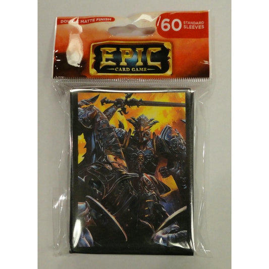 Image of Epic Deckbuilding Game Dark Knight Standard Card Sleeves (60pcs) LGNEPC988