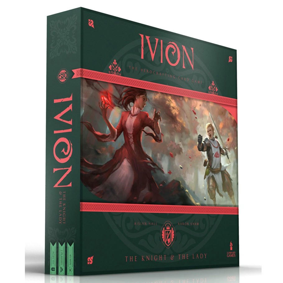Image of Ivion Hero Creating Card Game: The Knight and the Lady Luminary Games LMGIV002KL