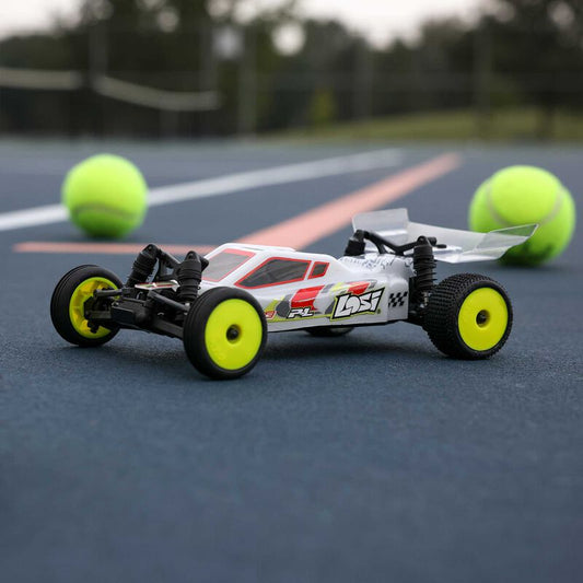 Micro-B 2WD Buggy, White RTR