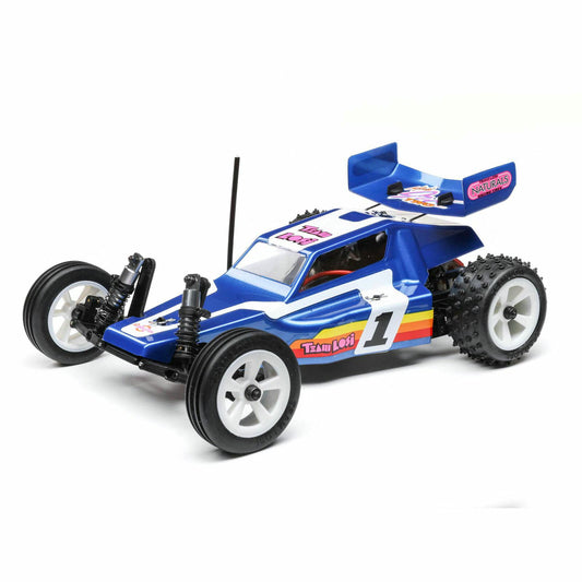 Image of Losi 1/16 Mini-JRX2 2WD Buggy RTR (Blue) LOS01020T2
