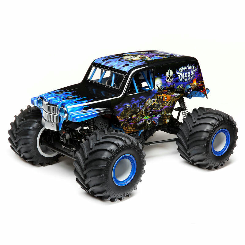 Image of Losi 1/10th LMT Solid Axle 4WD SunUvaDigger Monster Jam Truck LOS04021T2