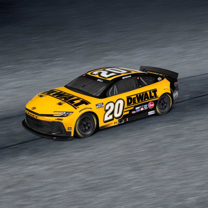 1/12 NASCAR RC Racecar Christopher Bell® #20® 2025 DEWALT Toyota Camry XSE 2S AWD RTR Brushed On...