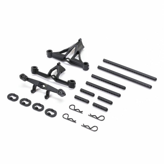 Image of Losi Mini Drag Car Body Mount Set & Posts LOS211033