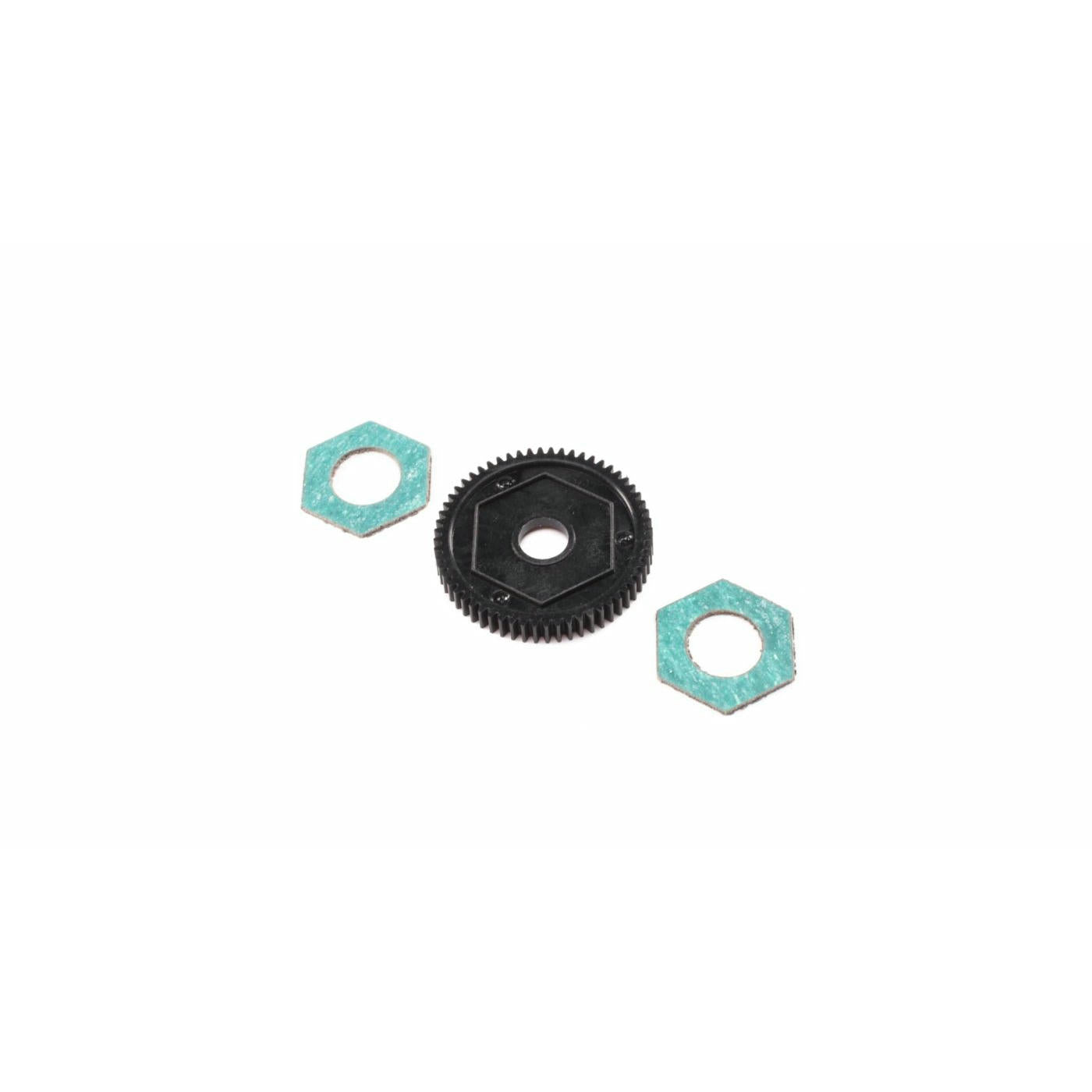 Image of Losi Mini-T 2.0 1/18th Scale Truck 60T 0.5M Spur Gear w/Slipper Pads LOS212016