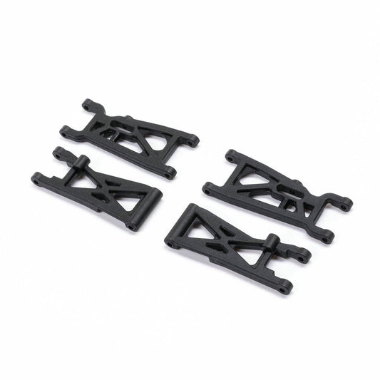 Image of Losi Mini Drag Car Front & Rear Suspension Arm Set LOS214027