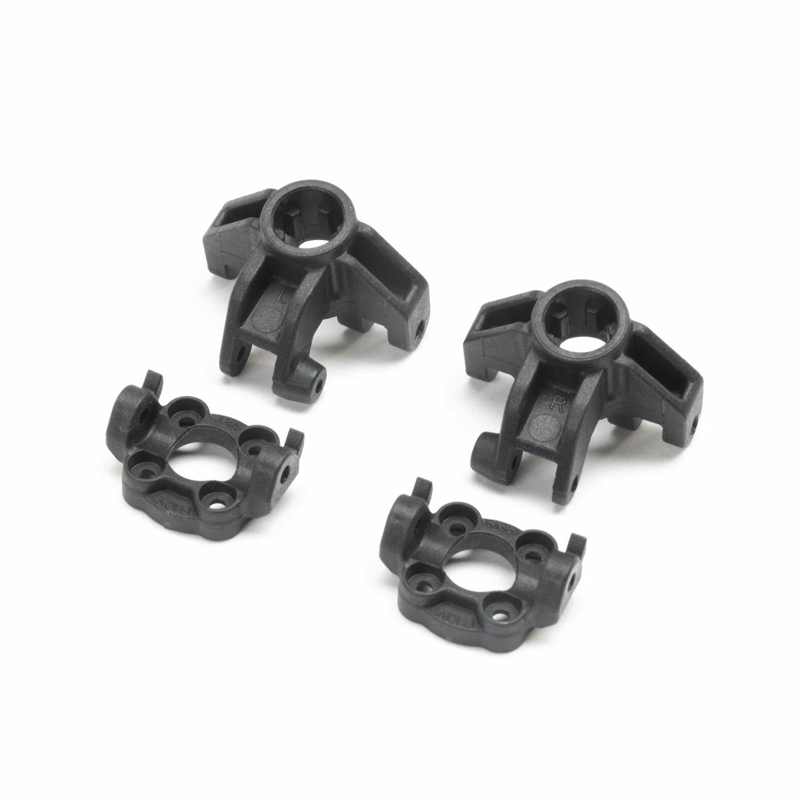 Image of Losi 1/18th Mini-LMT Left/Right Spindle & Spindle Carrier Set LOS214041