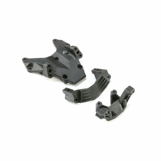 Image of Team Losi 22S Drag Car Bulkhead, Camber Block & Servo Mount LOS231045
