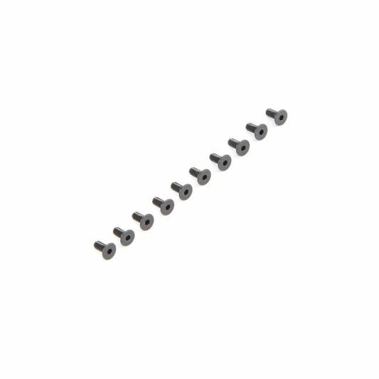 Image of Losi M2.5x5mm Flat Head Screws (10pcs) LOS235008