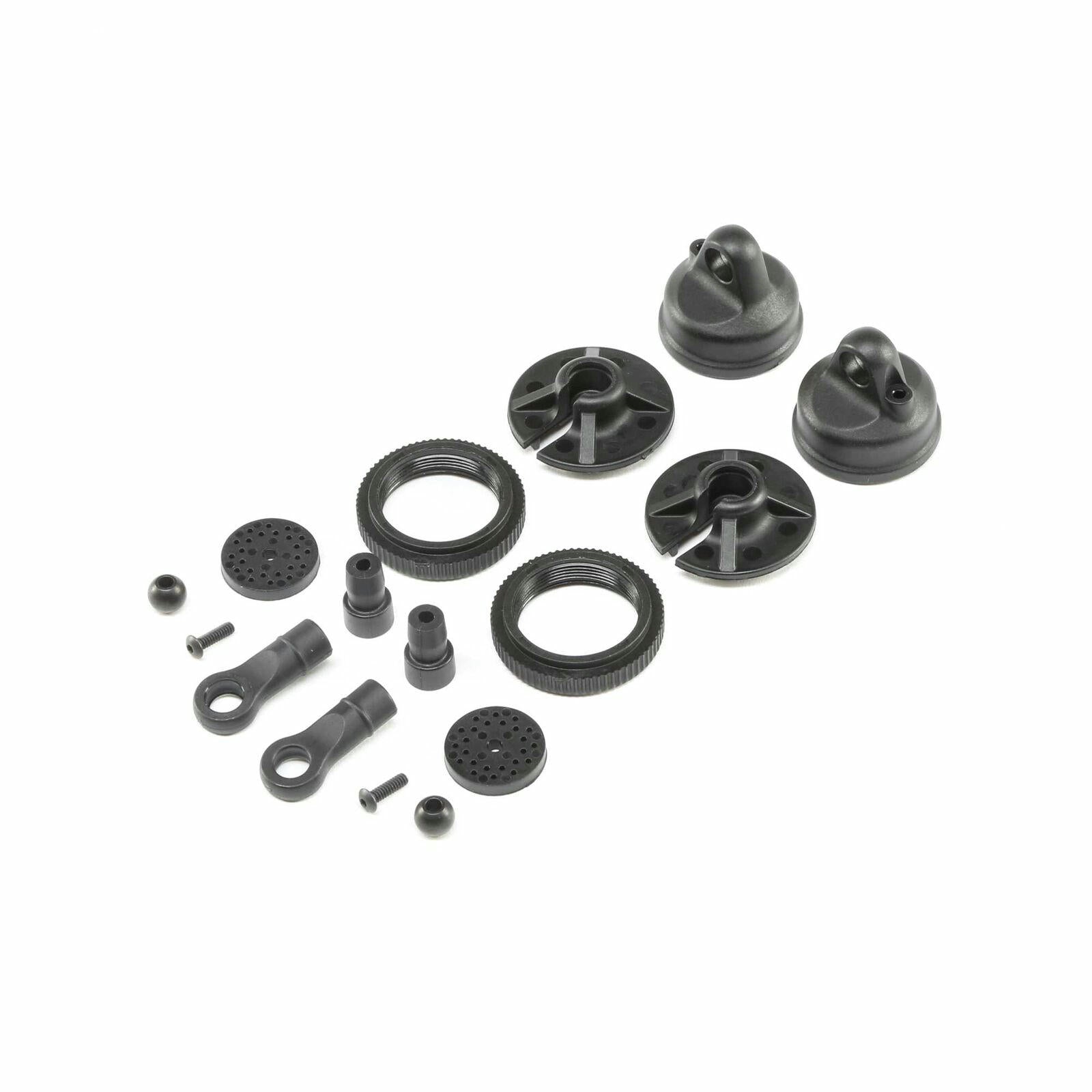 Image of Losi LST 3XL-E Monster Truck Shock Hardware, Plastics (2pcs) LOS243006