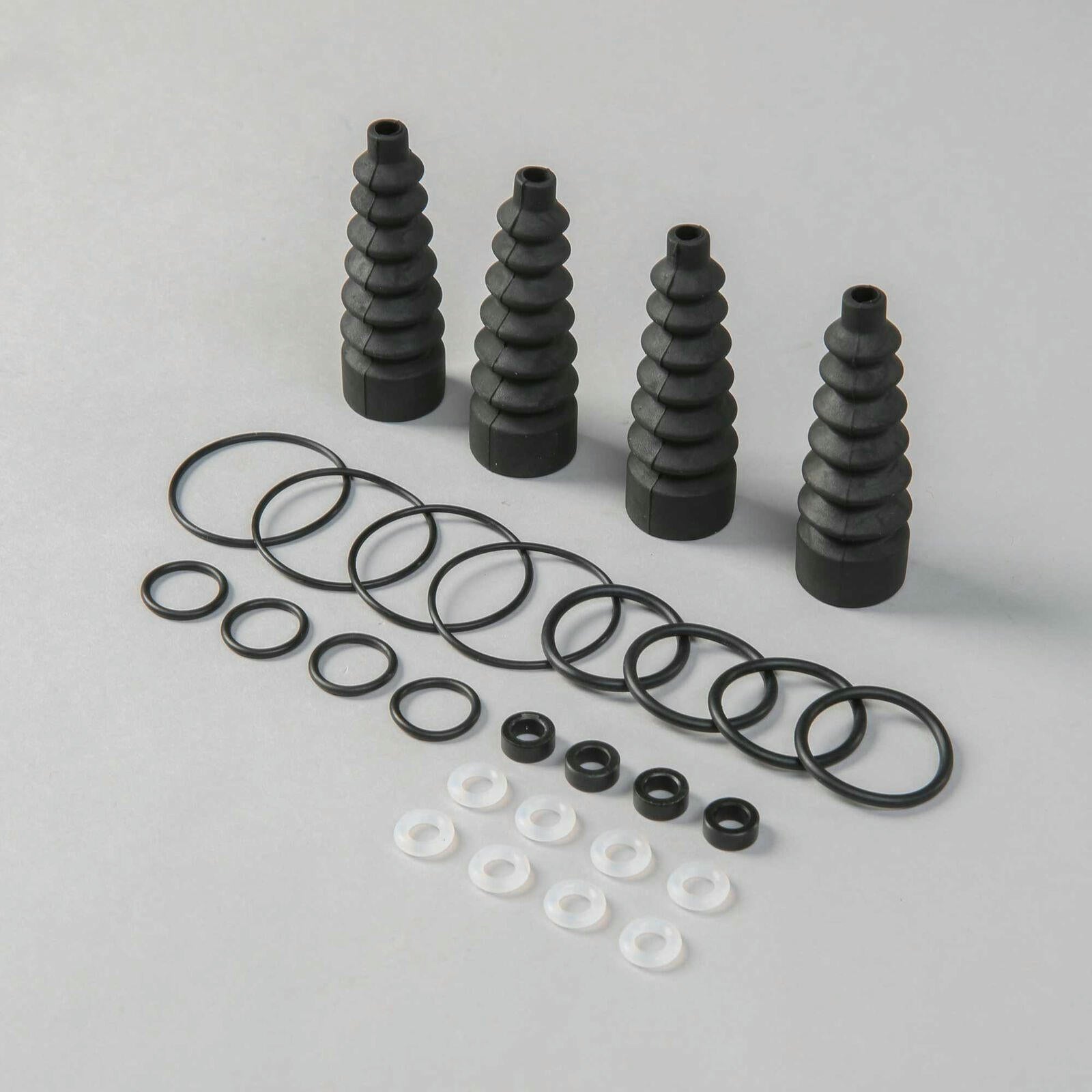 Image of Losi DBXL-E 2.0 Desert Buggy Shock Rebuild Kit (4pcs) LOS253028