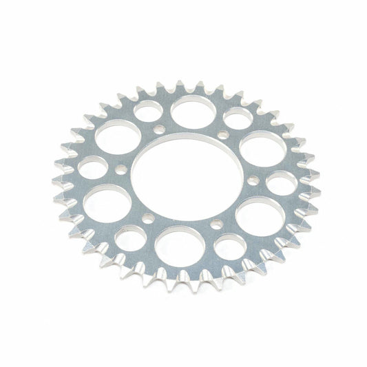 Image of Losi Promoto-MX Motorcycle Clear Anodized Hub Chain Sprocket LOS262003
