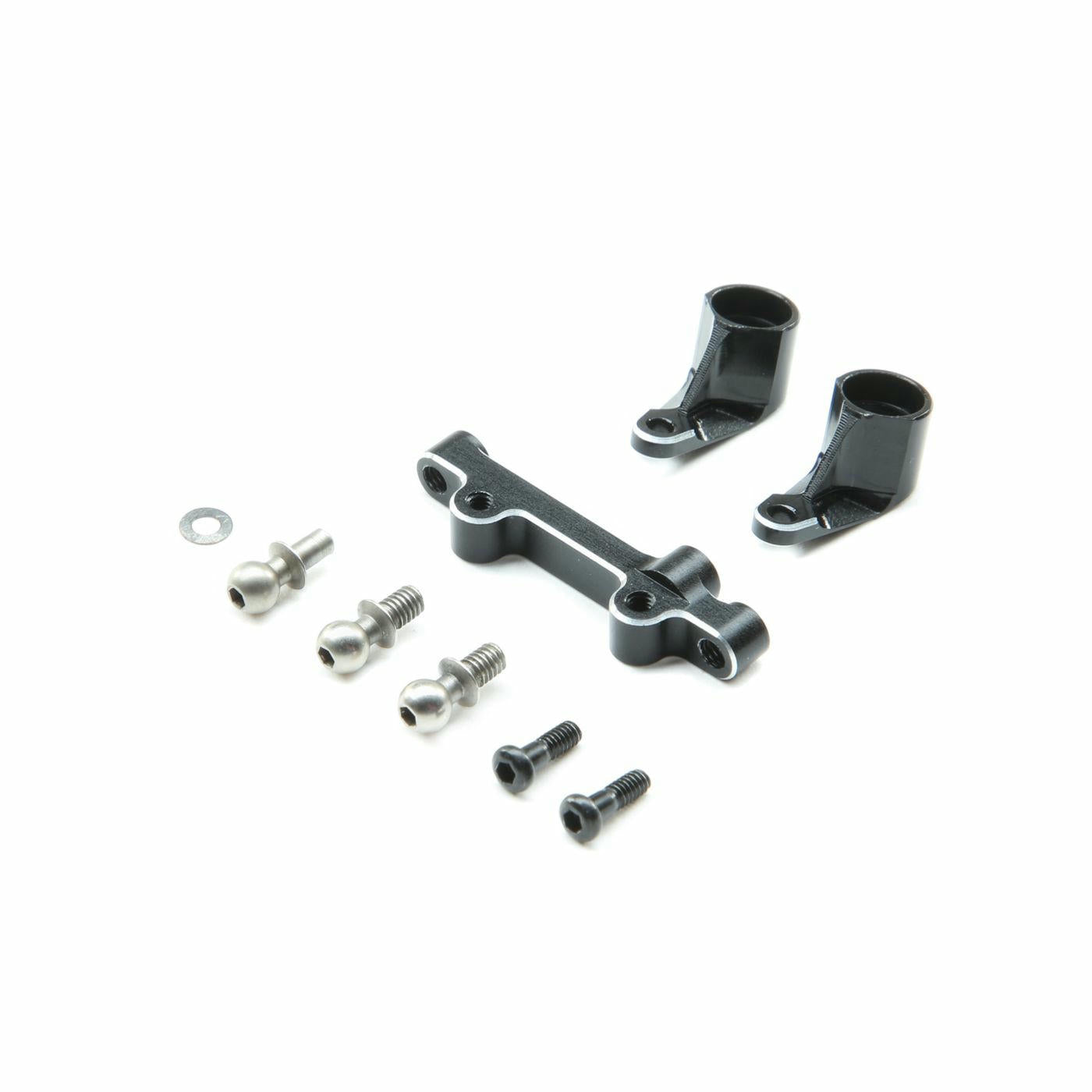 Image of Losi Mini-T 2.0 1/18th Scale Truck Black Alloy Bellcranks & Draglink LOS311002