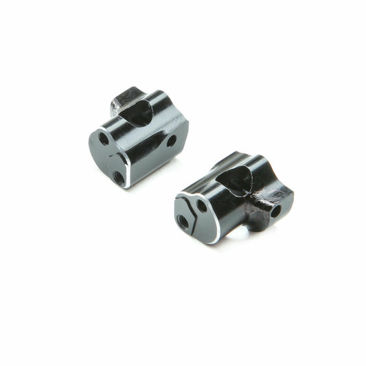 Image of Losi Mini-T 2.0 1/18th Scale Truck Black Alloy 0 Degree Caster Blocks LOS311003