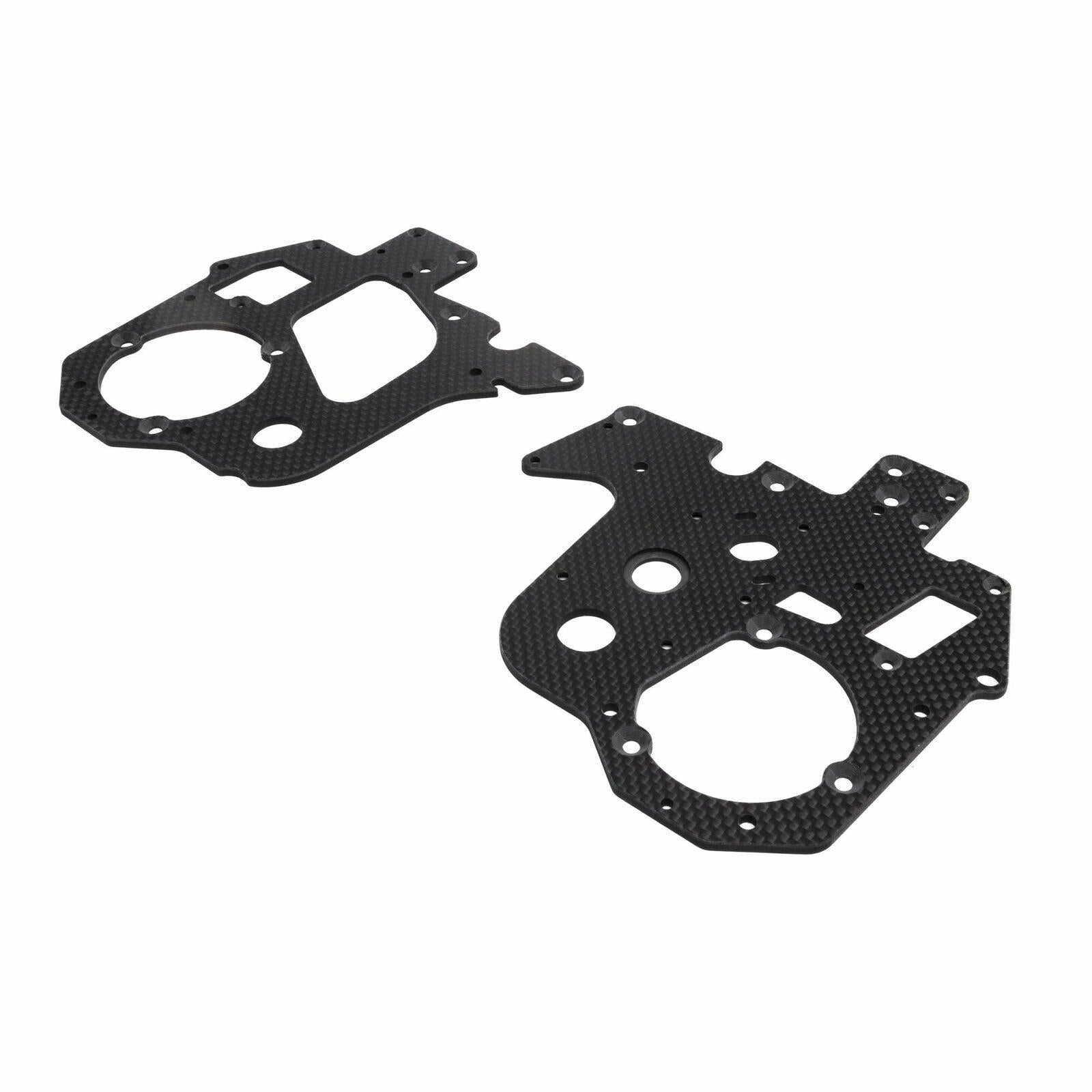 Image of Losi Promoto-MX Carbon Fiber Chassis Plate Set LOS361000 PM-MX