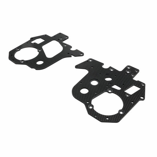 Image of Losi Promoto-MX Carbon Fiber Chassis Plate Set LOS361000 PM-MX