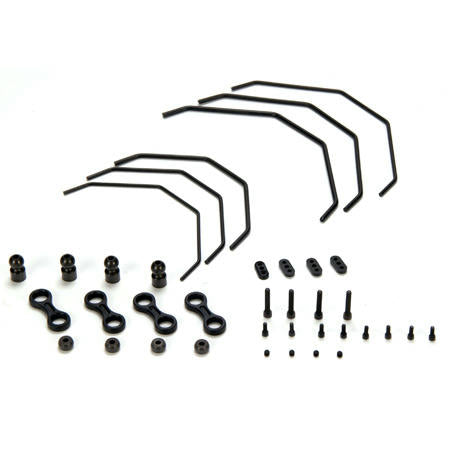 Image of Team Losi 8ight 8B/8T Sway Bar Set 8ight-B 8ight-T LOSA1750