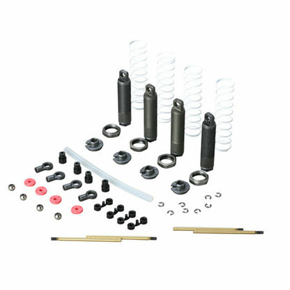 Image of Losi 4 Threaded Aluminum Rock Crawler Shock Set w/Springs LOSA5082 (4pcs)