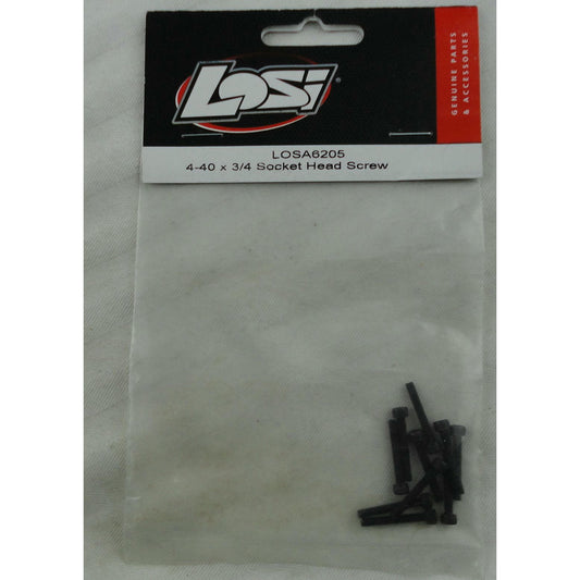 Image of Losi 4-40x3/4 Socket Head Screws (10pcs) LOSA6205