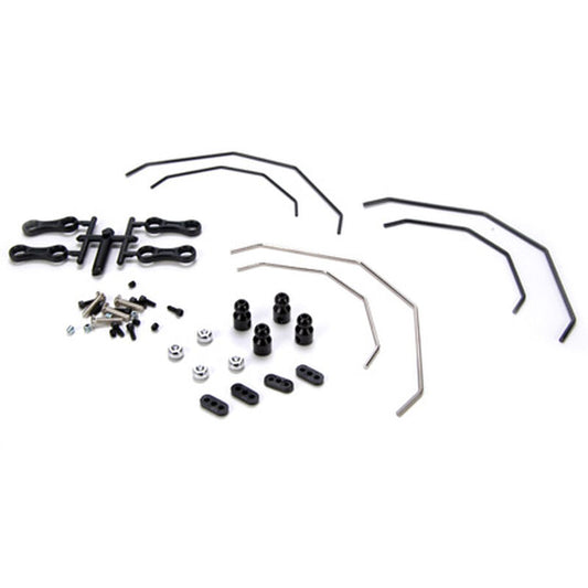 Front/Rear Front/Rear Sway Bar Kit: 10-TSway Bar Kit: 10-T