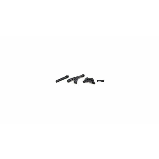Image of Team Losi TEN-T 10-T/10-SCTE Truck Chassis Brace & Spacer SEt (3) LOSB2278